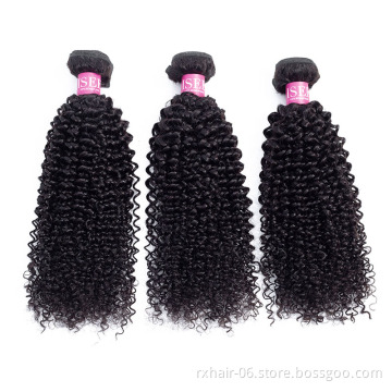 Mongolian Kinky Curly Remy Virgin Human Hair Extensions